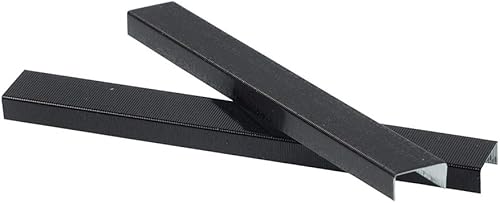 Vista 4 de JAM PAPER Grapas coloridas de tamaño estándar - Negro azabache - 5000/caja