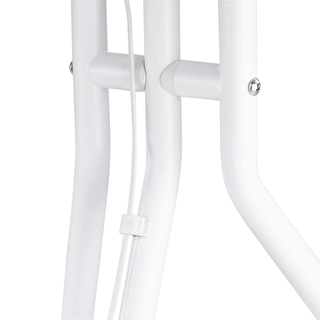 Hama TV Ständer im Staffelei Design (Stabiler Fernsehständer für 37-75 Zoll, höhenverstellbarer TV Stand als Tripod, kompaktes TV Stativ, VESA kompatibler Bodenständer) weiß