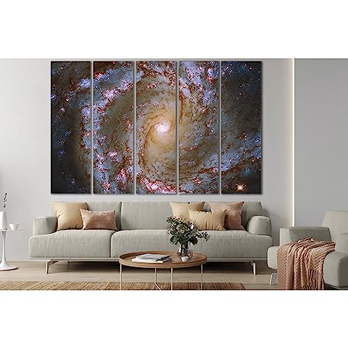 Tableau moderne Galaxy SL381 toile géante pour habiller le mur au-dessus du canapé du salon