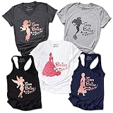 Bachelorette Party Shirt for Womens Matching Wedding Party Tee Bride Team Outfit