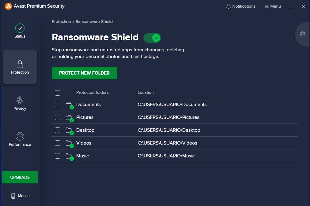Avast Premium Security para Windows 2026 | 1 PC | 1 Año | Protección antivirus