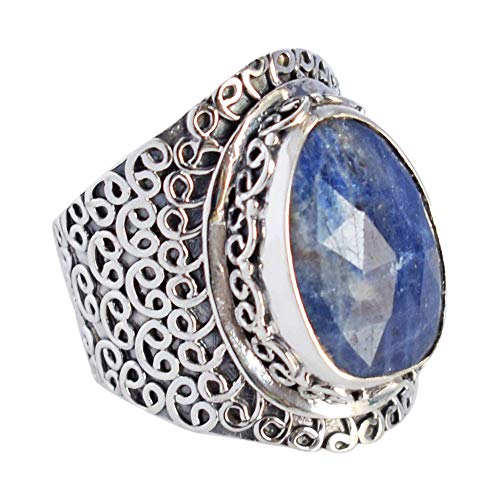 Bague saphir bleu naturel pour illuminer vos tenues de soirée