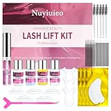 Korean Lash Lift Kit, Eyelash Perm Kit, Professional Kit de Pestañas for Long-Lasting Curl, DIY Lash Perm Easy to Use at Home Diy & Salon, Lasts For 4-6 Weeks