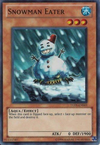 Yu-Gi-Oh! - Snowman Eater (TU05-EN003) - Turbo Pack 5 - Promo Edition - Super Rare