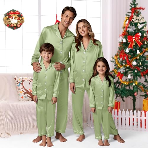Ensembles de Pyjama Famille chauds pour éviter le froid de l'hiver - 5