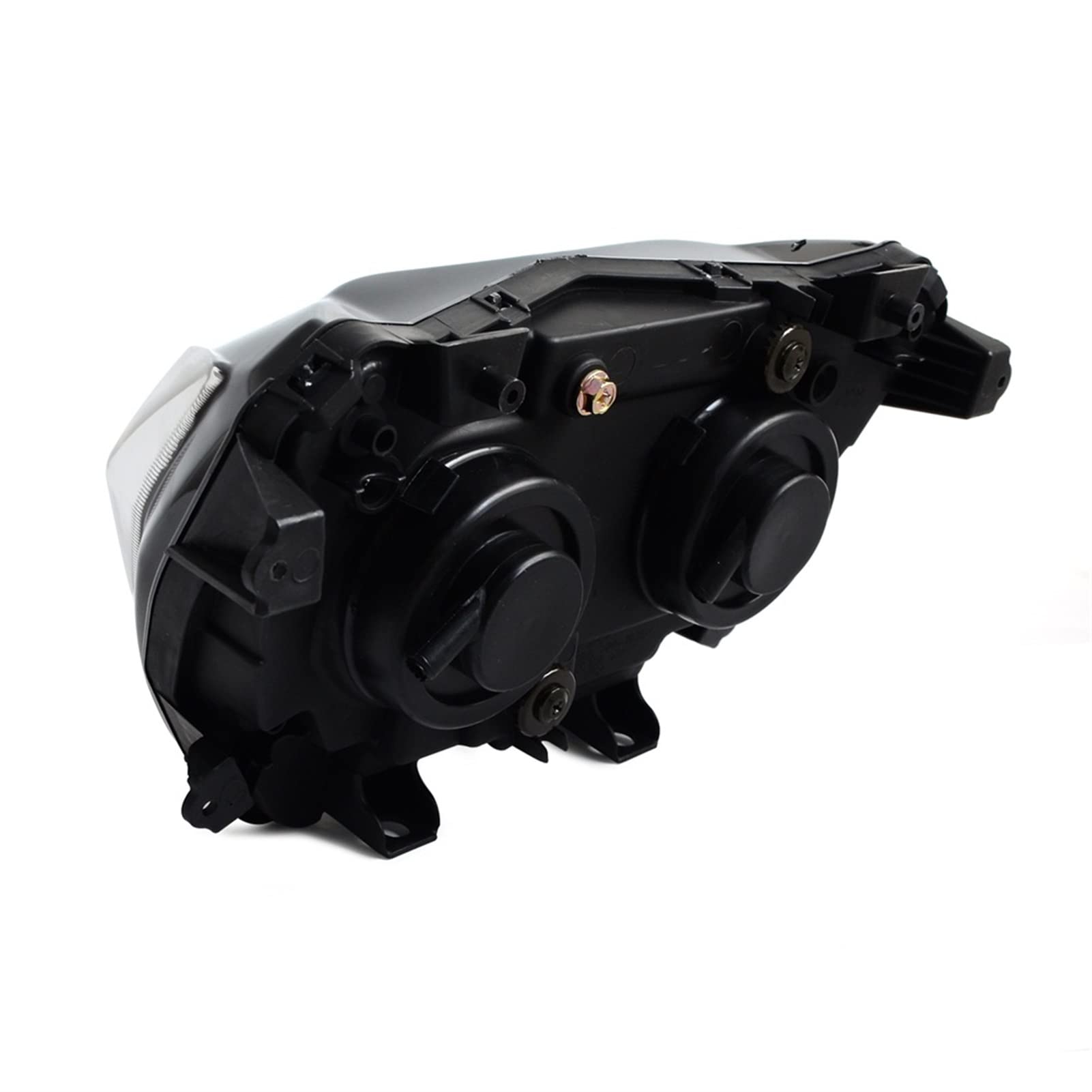 Phare Avant LED Pour Kawasaki Z800/Z250 2013-2015 - Design Halo DRL, Montage Plug & Play, Noir