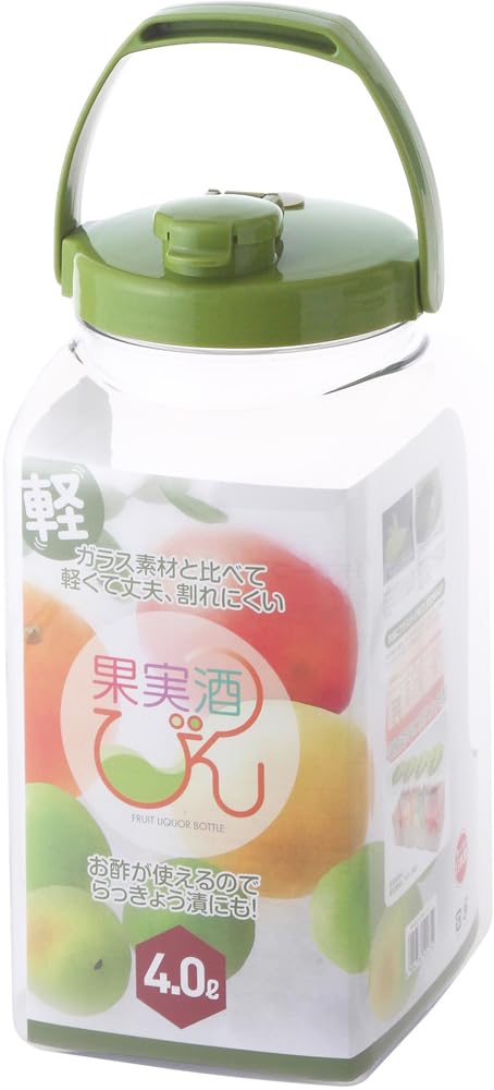 Amazon.co.jp: タケヤ化学工業 TAKEYA 果実酒びん 角型 S型 4.0L