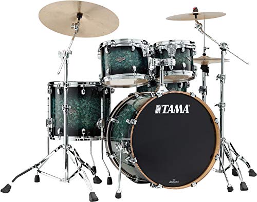 Tama Starclassic Performer MBS42S 4-piece Shell Pack - Molten Steel Blue Burst