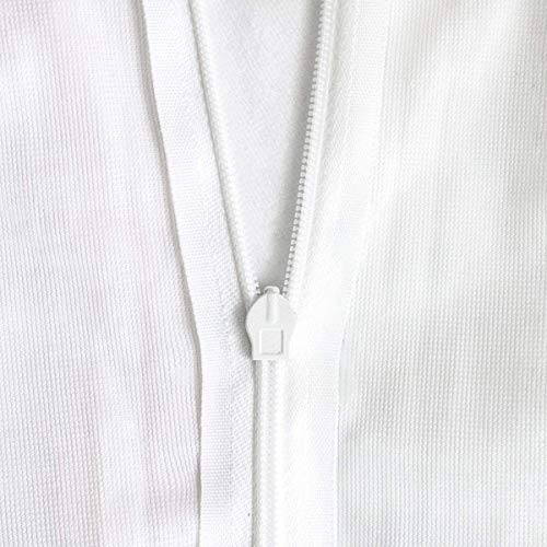 DZGlobal Mid Century Pillow Covers 18 x 18 Set of 4 Midcentury Modern Throw Pillow Cover Teal Grid Pillowcase Atomic Stars Bursts Orange Pillow Cases Home Decor Cushion Covers - Image 8