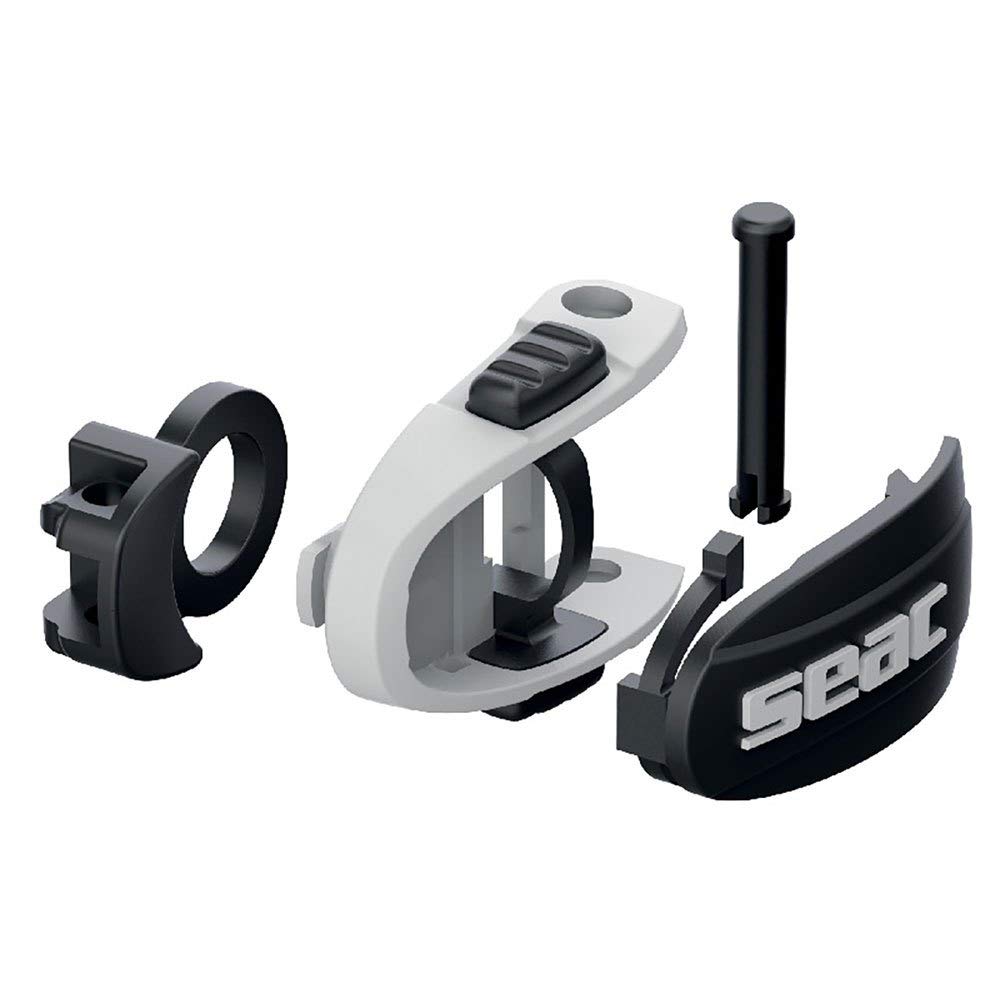 Maschera Subacquea SEAC Ajna - Monolente Frameless Con Silicone 100% E Ampia Visuale - Foto 3