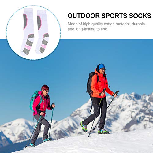 EXCEART Meias de Secagem RÃ¡pida Caminhada Caminhada Caminhada AlgodÃ£o Quente Meias Fitness Esporte