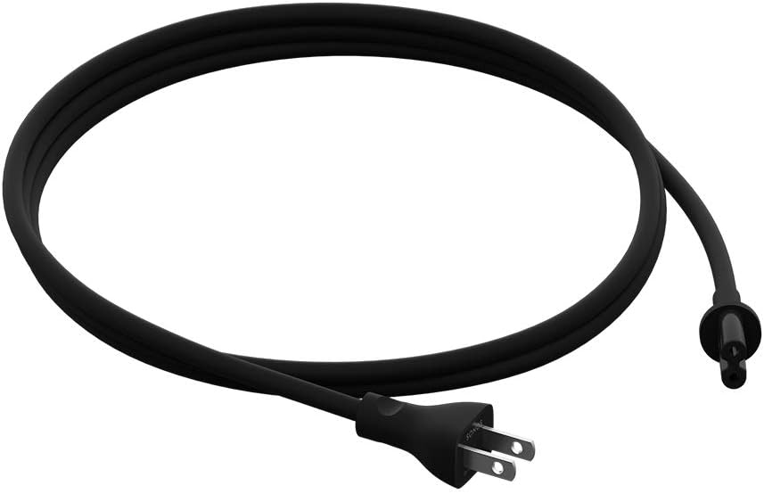 Sonos Long Power Cable for Play:5, Beam and Amp (Black)