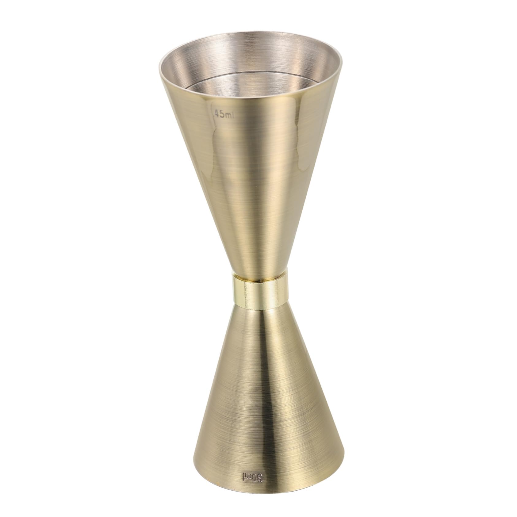BESTonZON 2 Pièces Mesureur De Vin Ustensiles De Mesure D'alcool Gadgets Tasse D'once Doseur 2 Oz 1 Oz Doseur De Mesure De Barres Double Jigger Bar Jigger Cocktail Mixeur