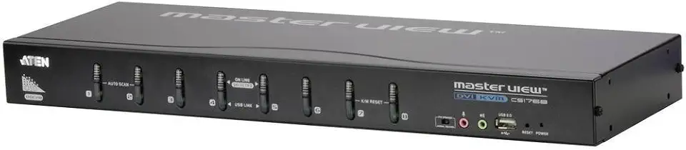 ATEN 8 Port USB DVI Single Link KVM Switch