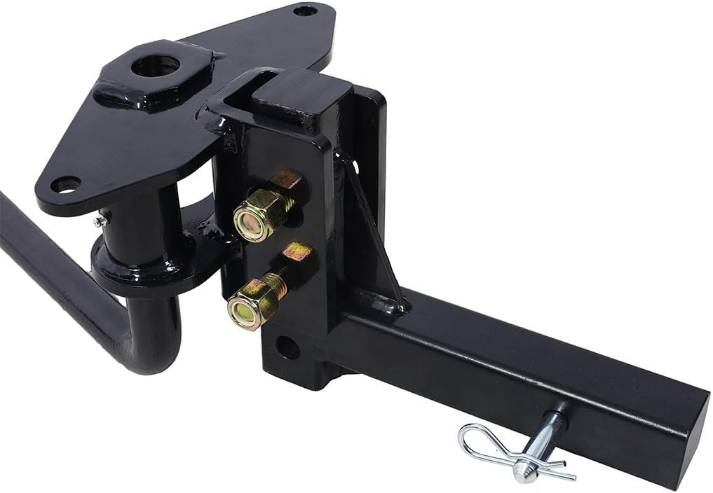 10,000lb Weight Distribution Hitch, 1,000lb Max Tongue Weight, Weight Distributing Hitches with Integrated Lubrication and Sway Control