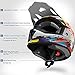 GLX GX623 Youth ATV/Dirt Bike Helmet Combo - Doodle, Medium - DOT