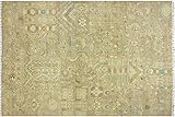 Afghan Ziegler Ariana Design Teppich 250x300 Handgeknüpft Beige Geometrisch