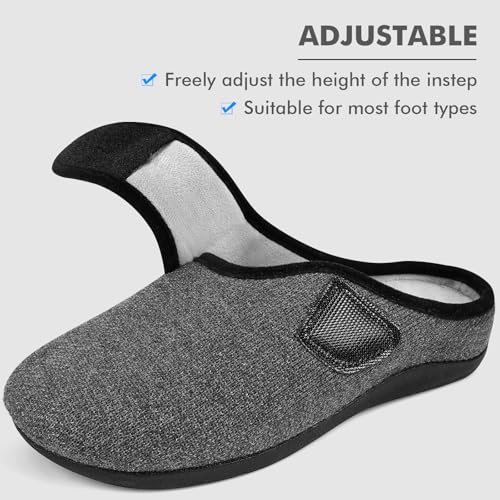 V.Step Slippers with Arch Support for Women & Men - Orthopedic House Slippers for Plantar Fasciitis - Indoor/Outdoor Slip-On Clogs3