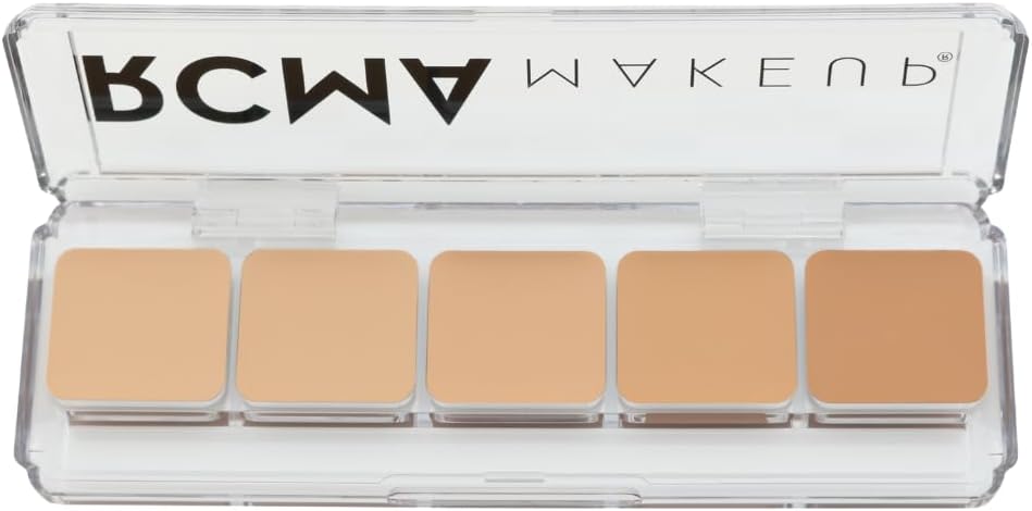Makeup 5 Part Series Favorites Palette – KO – Highly Pigmented Cream Foundation Shades for Light to Medium Tones – Customizable Base – Vegan & Cruelty-Free (0.35 oz)