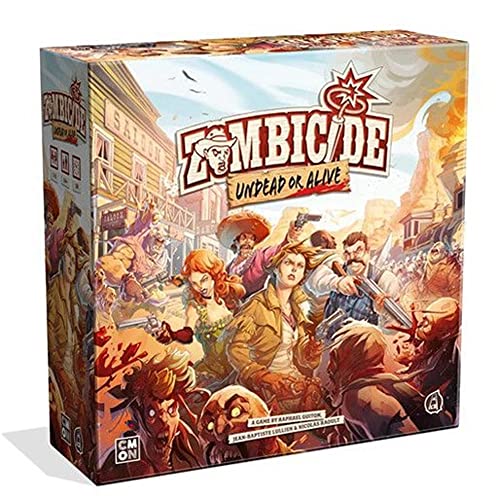 Zombicide: Undead or Alive Strategy Cooperative Game for Teens and Adults | Zombie Board Game | Ages 14+ | 1-6 Players | Avg. Playtime 1 Hour | Made...