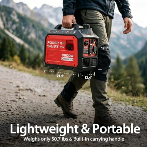 PowerSmart 3800W Dual Fuel Inverter Generator