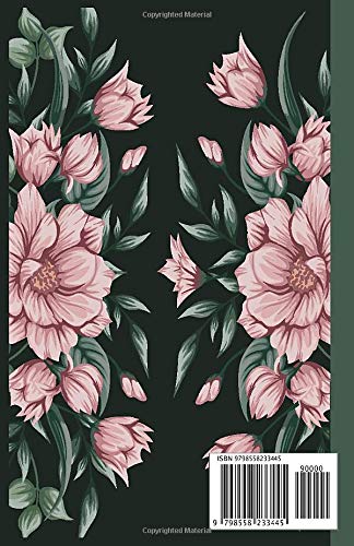 Telephone & Address Book: Pretty Floral Design Address Book with 400+ Entries, Large Address Book With Alphabetical tab (Personal Contact List) - Image 2