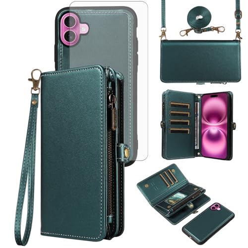Coque iPhone 16 Plus antichoc Asuwish CSYBYW008 UK vert