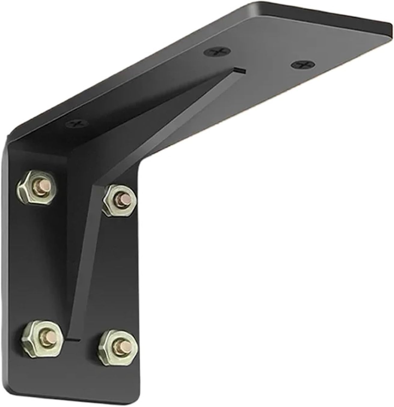 L Brackets Stainless Steel, Desktop Partition Fixed, Wall Mounted Storage(10 Inch 300kg 1pcs)