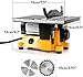 DNYSYSJ Mini Table Saw Woodworking Crafting 4 Inch for Hobbies Crafts Electric Potable Table Top Saw Wood Cutting Cutter Machine DIY Tool for Plastic Wood Glass Stone