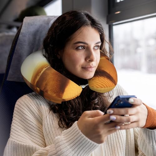 Almohada de viaje espuma viscoelástica tamaño estándar miniatura 6