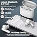 Wireless Earbuds for iPhone 17/16/16e/15 Pro Max Galaxy, Bluetooth 5.3 Ear Buds True Wireless Headphones Noise Canceling in Ear Earphones,Sweat Resistant,HD Mic,Deep Bass for S24/S23/S22, Pixel 9 8 7