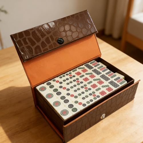 Set Mini Mahjong Ligero con Caracteres Grabados miniatura 2