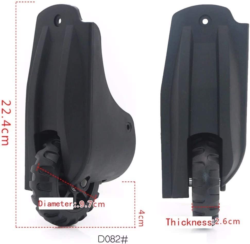 Koła do krzeseł biurowych, kółka do mebli, 1 para zapasowych kółek bagażowych, naprawa kółek, akcesoria do walizek, zamiennik bagażu podróżnego, czarne koła