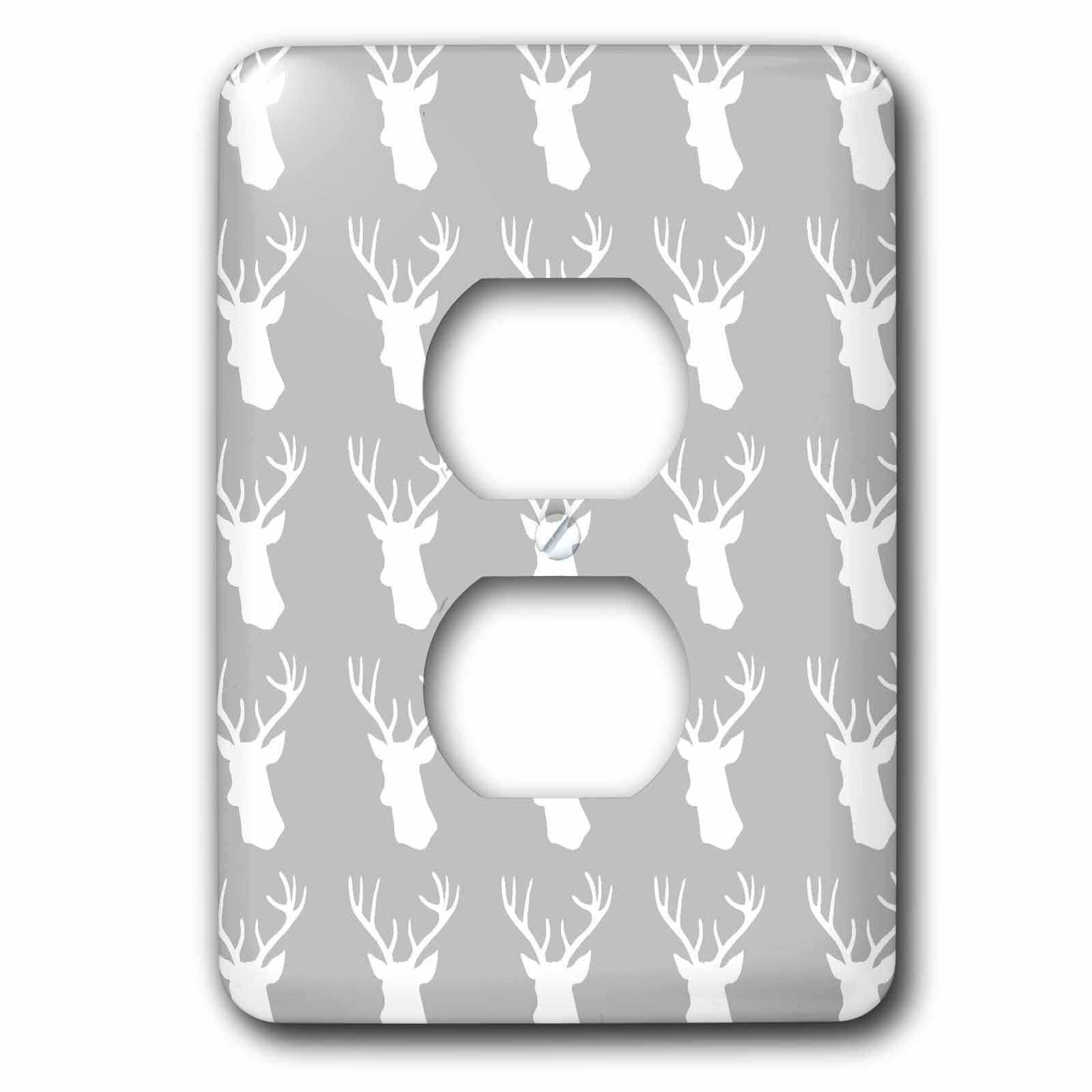 Funda para interruptor de luz de ciervo para salones rústicos y dormitorios 1