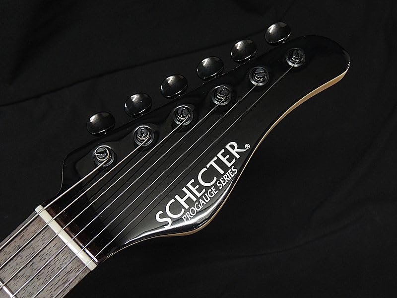 Amazon | SCHECTER PS-ST-N AB R ALL BLACK シェクター 3 シングル PU