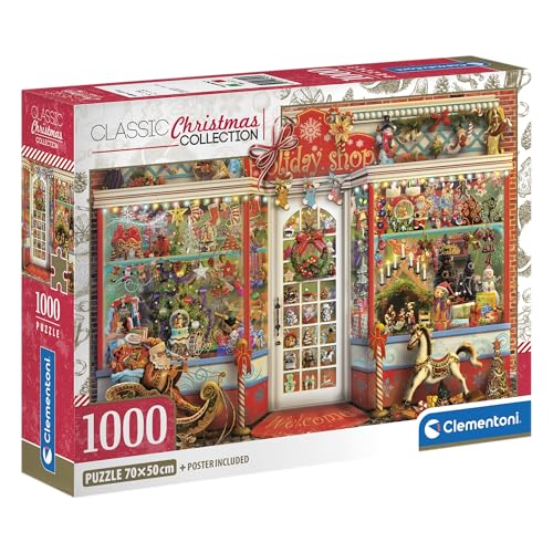 Puzzle Holiday Shop Compact Box Adultes 1000 Pièces 70x50 cm Dès 14 Ans