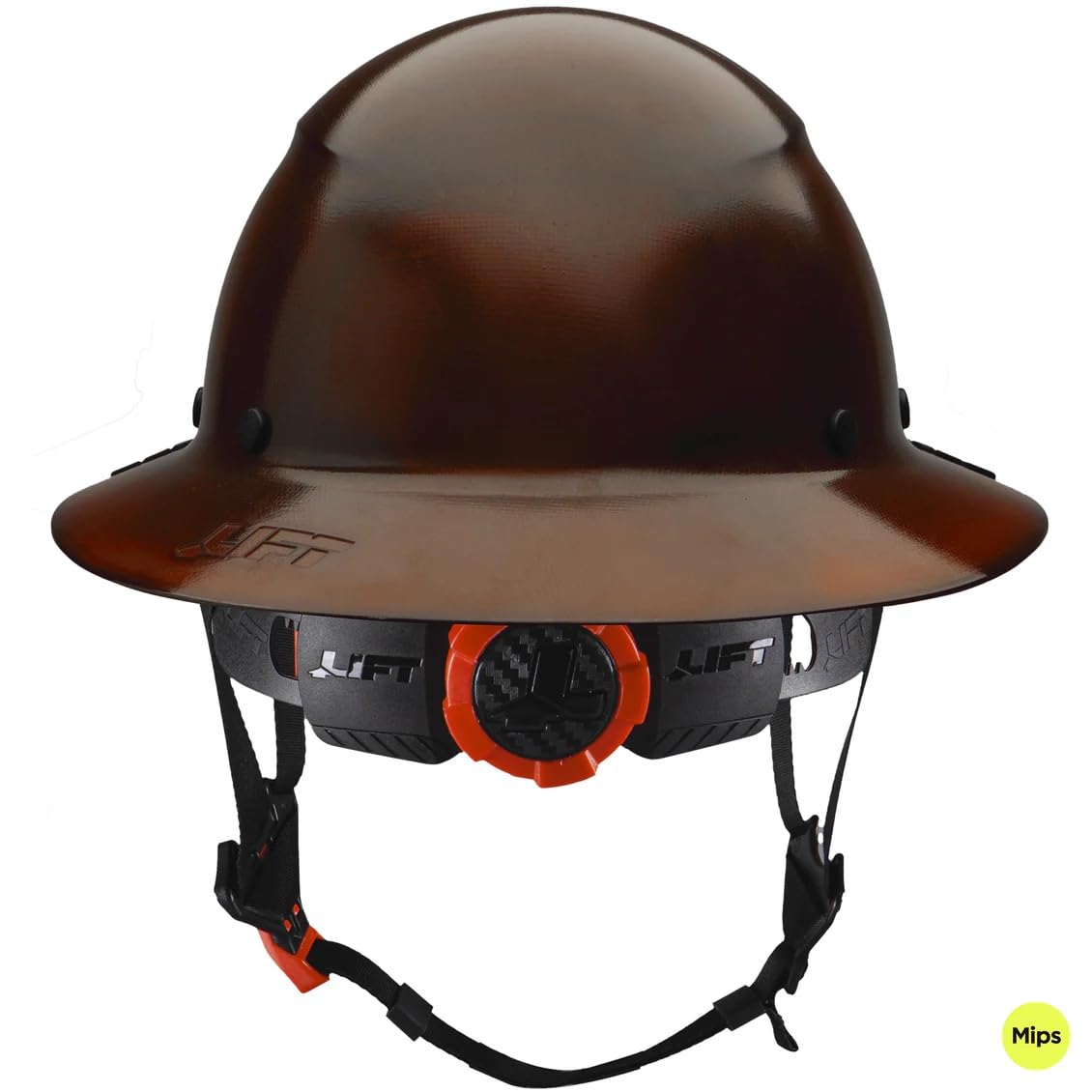 Lift Safety HDF-24MNG DAX FRP MIPS Hard Hat (NATURAL) - Full Brim