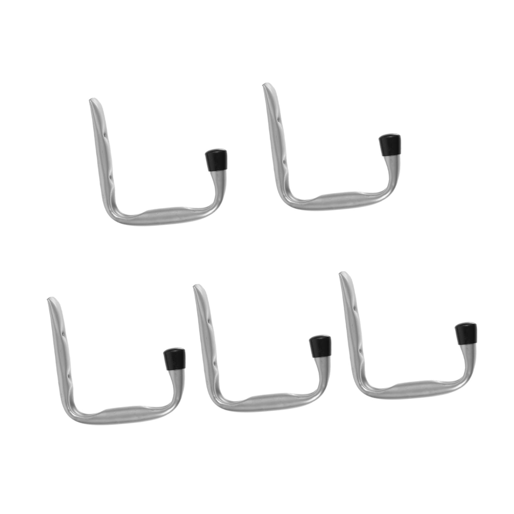 Crochet garage et entrepôt porte-outils mural lot de 5 pour support échelle et râteau
