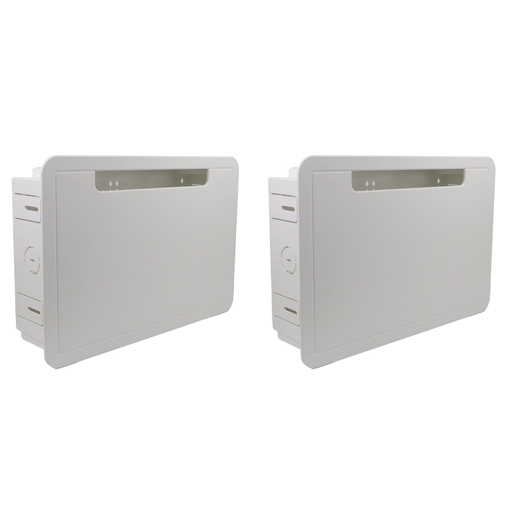 2X Caja Multimedia para TV de 9 Pulgadas Empotrada en la Pared: de TV Empotrada y Carcasa de Red para/para/Fire/para One Connect