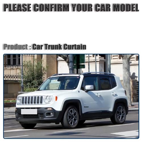 Cubierta retráctil para maletero de Jeep Renegade: máxima protección 3