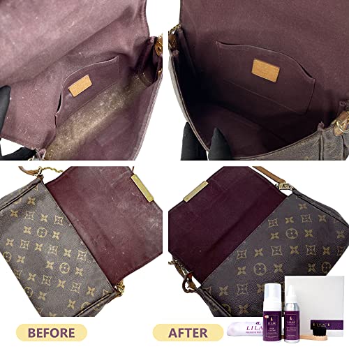 Lilac Premium Leather Care Set Swiss Made Professional Suede And Textile Care Products For Handbags (Suede And Textile Set), 5.4 Ounce #TOP6