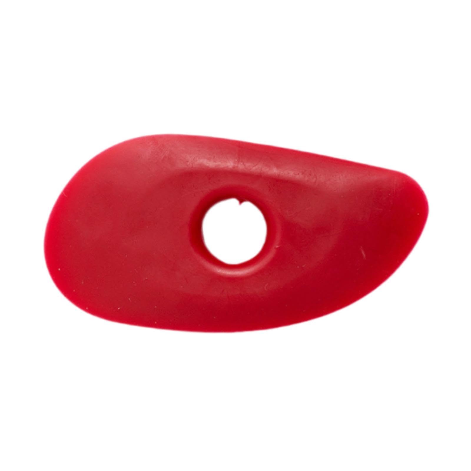 SNAPPSY Pottery Clay Ribs for Ceramics Daily Work Sturdy Rubber Rib for Pottery Clay Red-image-37