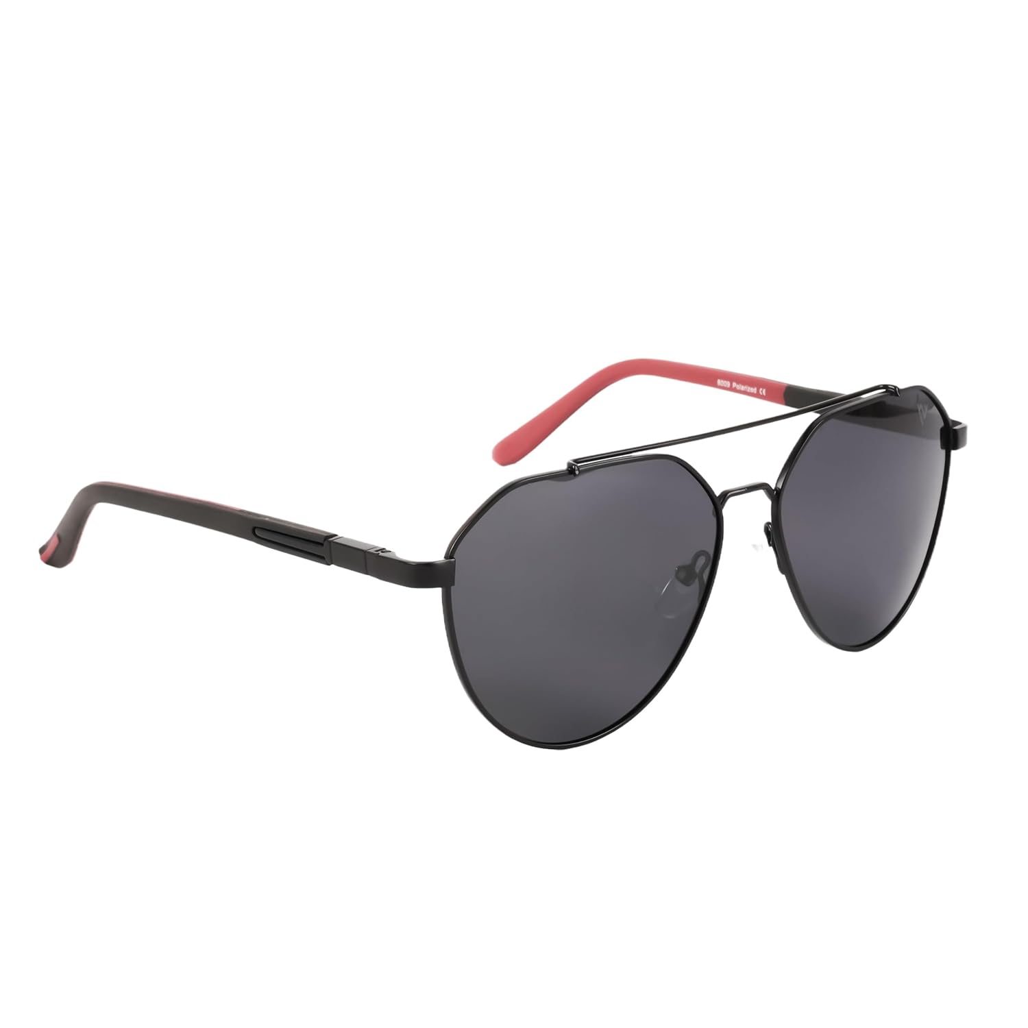 Voyage Polarized & UV Protected Green Aviator Sunglasses for Men & Women