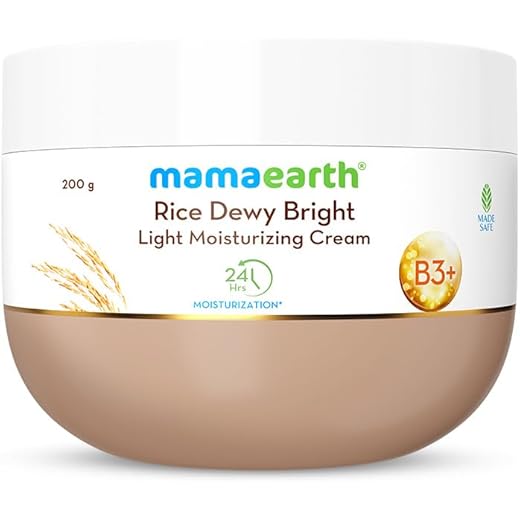 Mamaearth Rice Dewy Moisturizer 200G