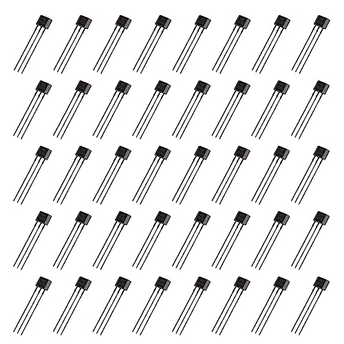EPLZON 49E OH49E SS49E TO-92S Hall-Effekt-Sensor 3-poliger Magnetdetektor für die Reparatur von Elektrofahrzeugmotoren (40 Stück)