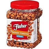 Fisher Honey Roasted Peanuts, 36 Ounce