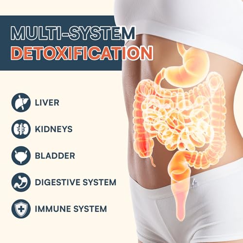 10,000 MG Detox Powder Supplement, Fast-Acting Detox and Liver Cleanser, Full Body Detoxification, Multi-System Cleanse Purify & Repair for Liver, Kidney, Digestion & Immune, 30 Servings - Image 5
