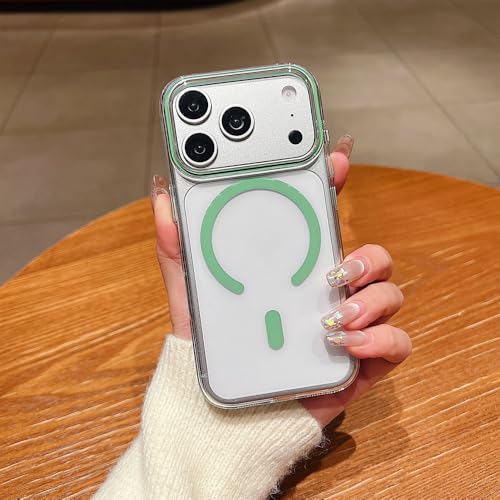 Coque rigide de chargement sans fil en polycarbonate transparent premium pour iPhone 14