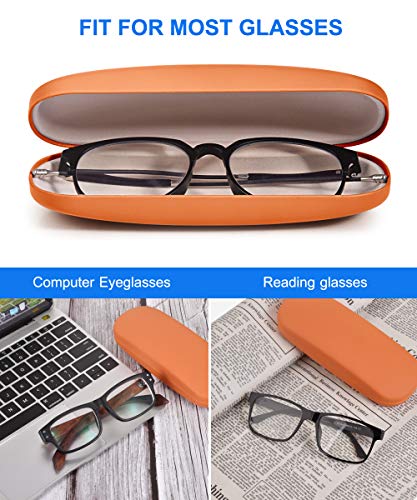 Image of RayLove Unisex Hard Shell Eyeglasses Cases, Protective Case For Glasses