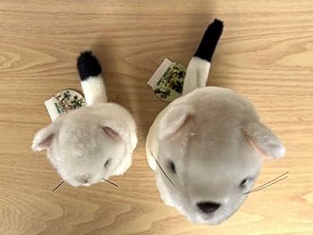 新品　オゴジョ　親子　 セットのみ Amazon.co.jp: オコジョ 親子 ぬいぐるみ レトロ セット : おもちゃ